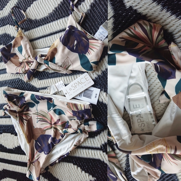 L*Space Flashback Top + Bummin Bottom Bikini SET - Picture 6 of 9